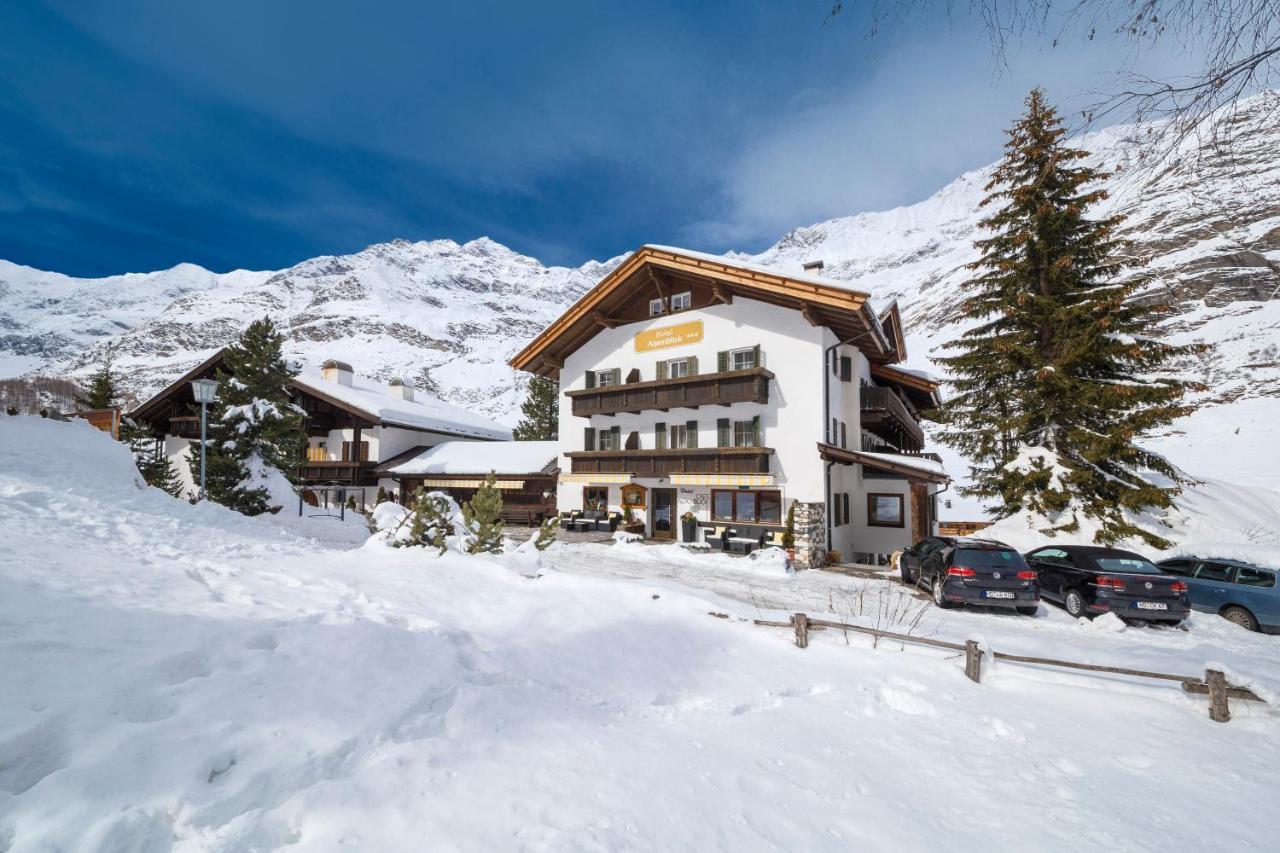 Hotel Alpenblick Pfelders Exterior foto